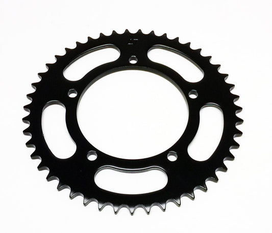 JT REAR SPROCKET STEEL 464 5-HOLE BLACK, KAWASAKI KX60, JTR464.47