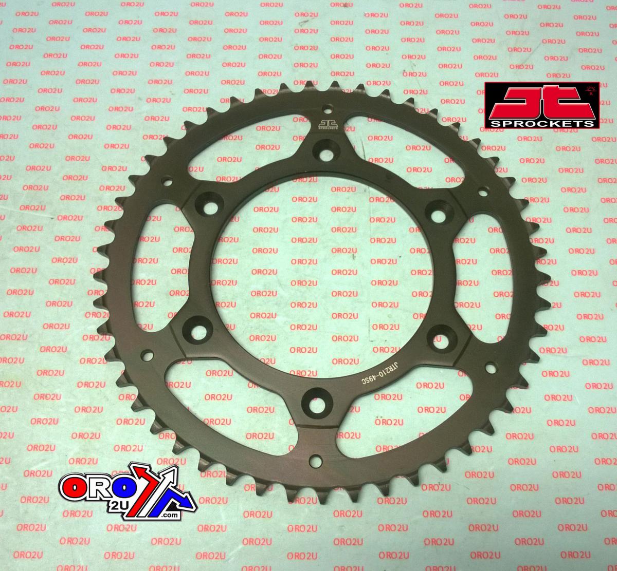 JT REAR SPROCKET STEEL JTR210.49SC, LIGHTWEIGHT SELF-CLEANING