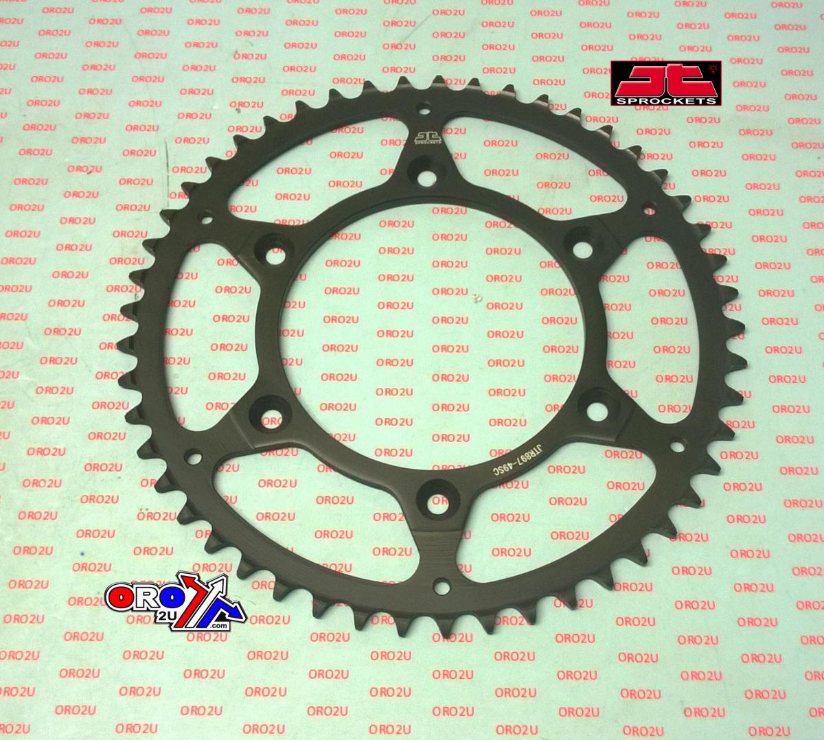 JT REAR SPROCKET STEEL JTR897.49SC JT, LIGHTWEIGHT SELF-CLEANING, JTR897.49 SR897-49