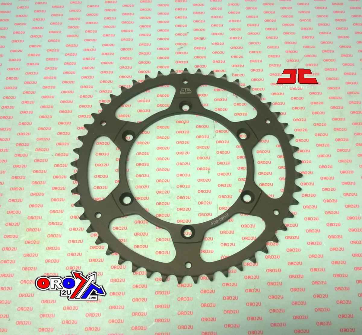 JT REAR SPROCKET STEEL BLK JTR460, LIGHTWEIGHT SELF-CLEANING, JTR460.49SC, JTR46049SC