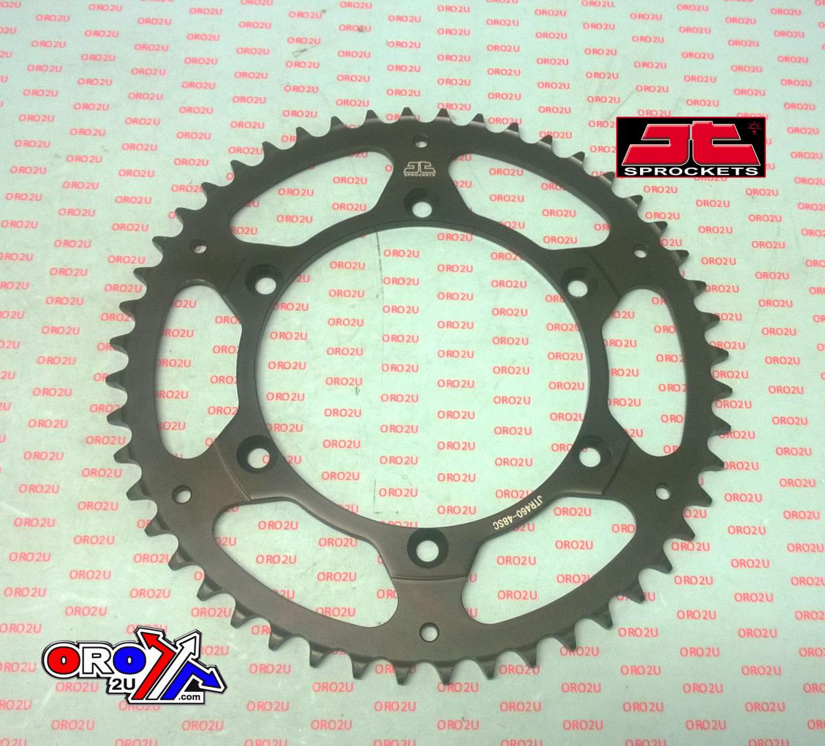 JT REAR SPROCKET STEEL BLK JTR460, LIGHTWEIGHT SELF-CLEANING, JTR460.48SC, JTR46048SC