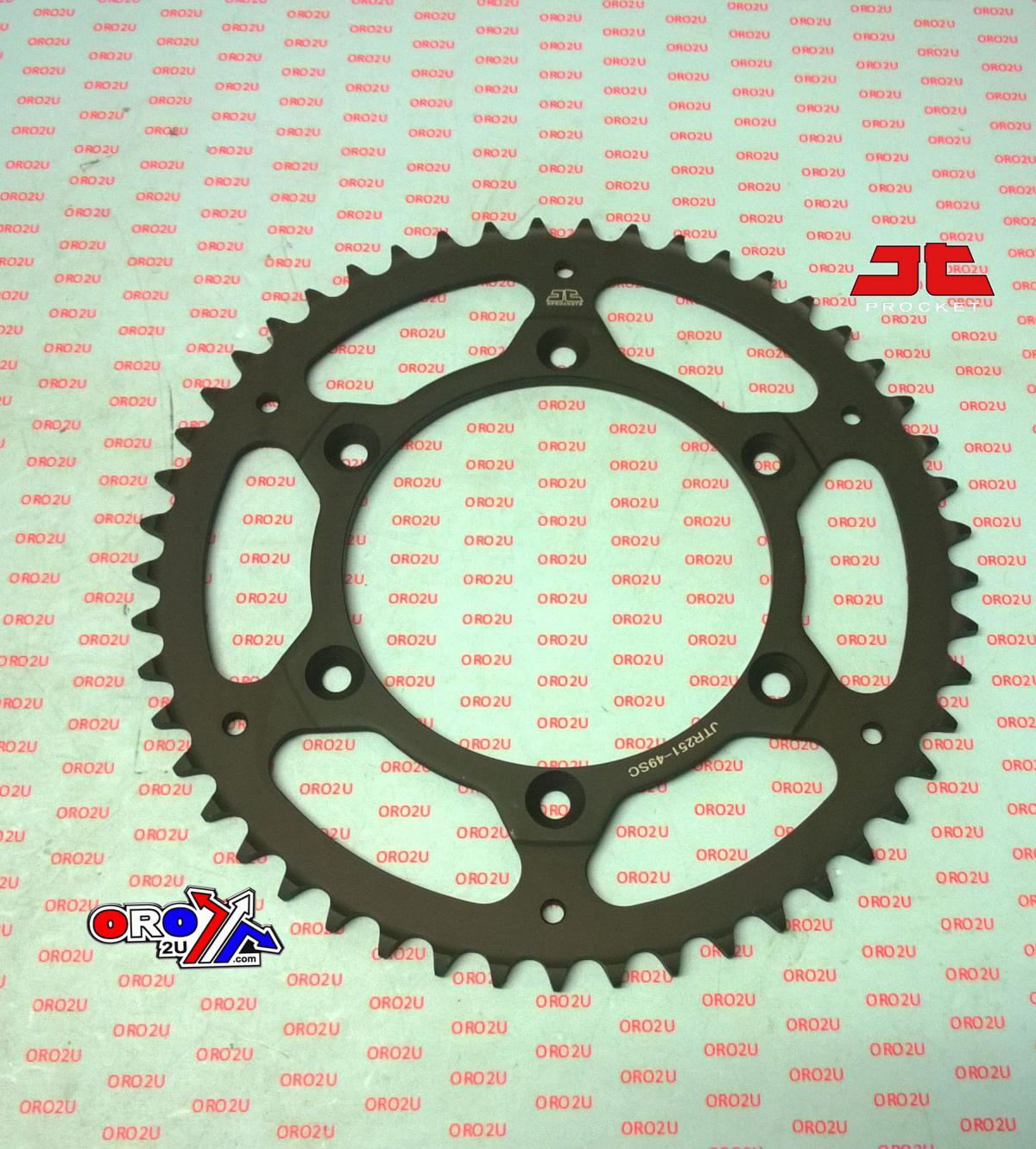 JT REAR SPROCKET STEEL JTR251.49SC, LIGHTWEIGHT SELF-CLEANING, SR251-49