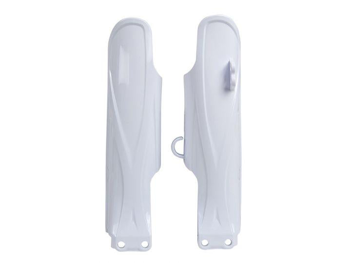 RTECH LOWER FORK GUARDS 19-22 YZ85, WHITE, RTECH R-PSYZ0BN0185