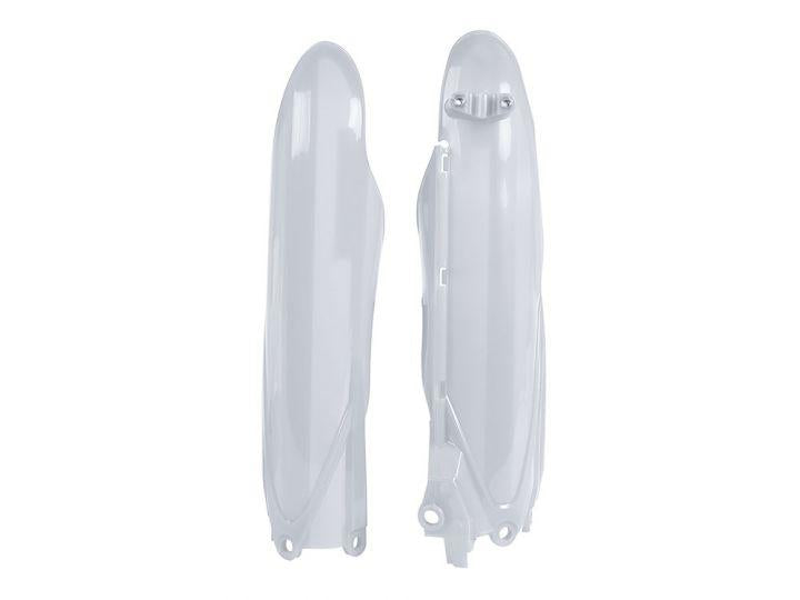 RTECH LOWER FORK GUARDS 19-22 WRF, WHITE