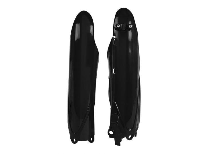 RTECH LOWER FORK GUARDS 19-22 WRF, BLACK