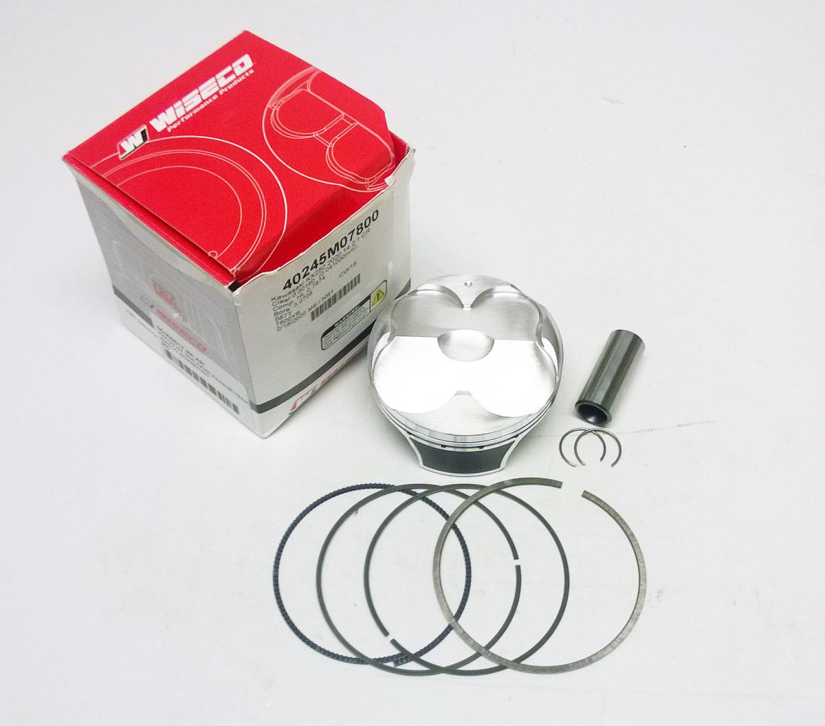 WISECO PISTON KIT 2020 KX250 Kawasaki 78mm, WISECO 40245M07800, ArmorGlide