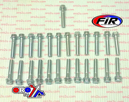 FIR M6 x 30mm FLANGE BOLT, PACK OF 25, 8mm HEX