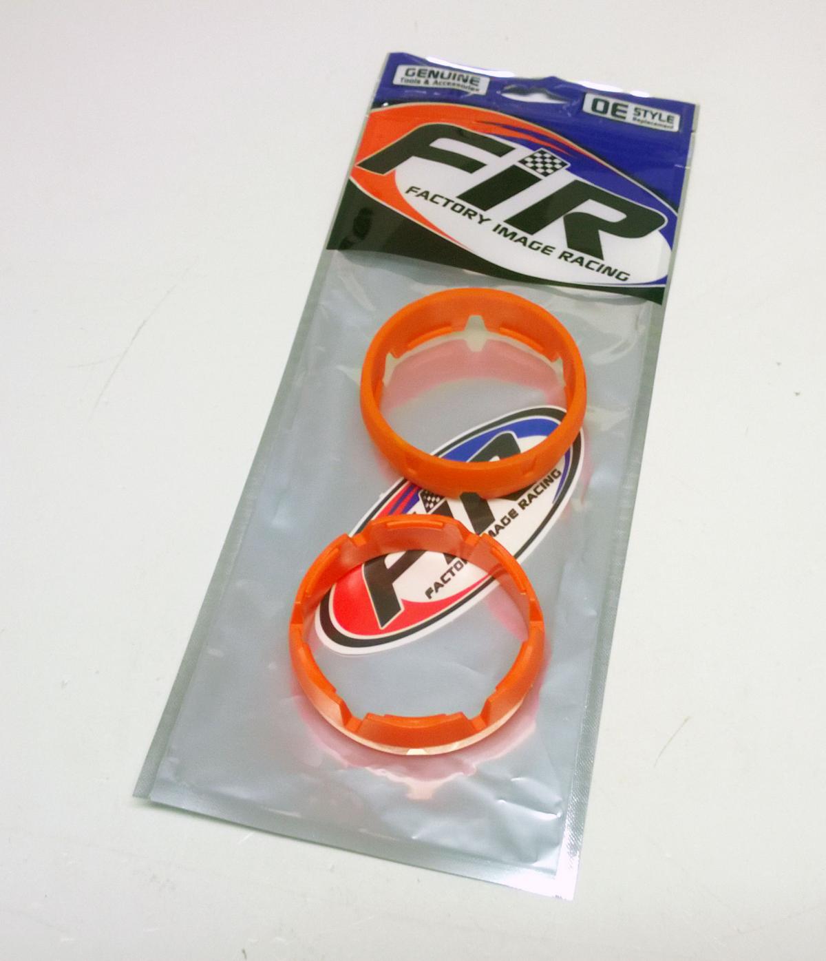 FIR KTM, HUSQVARNA FORK SCRAPER PROTECTION RING ORANGE FOR WP SUSPENSION 62mm