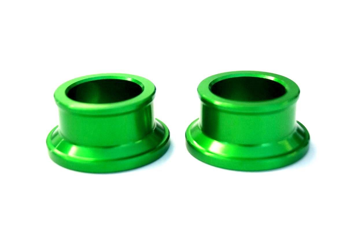 FIR WHEEL SPACER KIT REAR KX 80/85, FIR ASWS-209 GREEN, 92143-1938