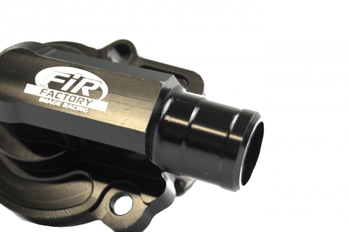 FIR WATER PUMP COVER 16-18 SX125 KTM, FIR ASWPC-03, BILLET ALLOY BLACK, 50435052000 OEM FITMENT