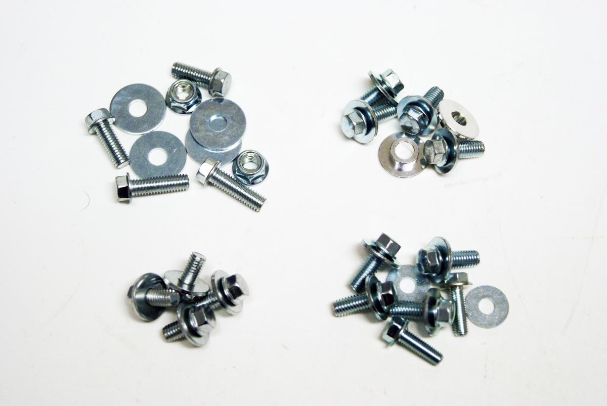 BOLT PLASTIC BOLT KIT RM 125/250 87-88, BOLT HARDWARE SUZ-8788101