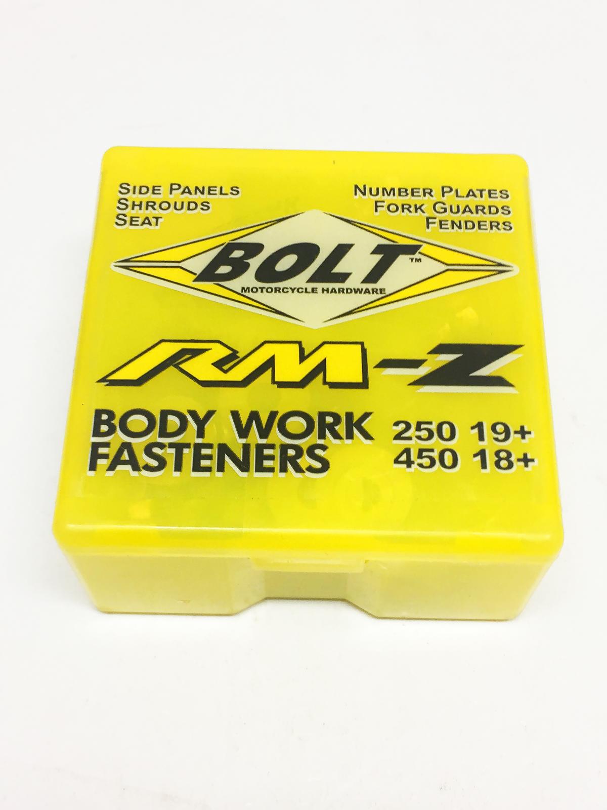 BOLT PLASTIC BOLT KIT RMZ 450 18-20, BOLT HARDWARE SUZ-1800004