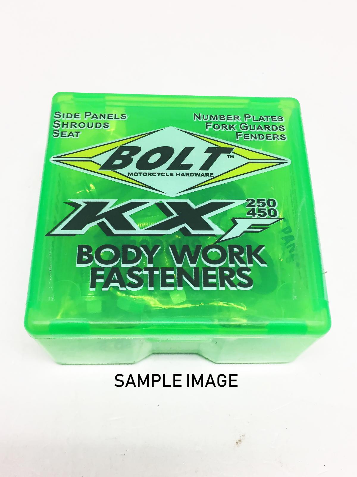 BOLT PLASTIC BOLT KIT KX 85 00-20, BOLT HARDWARE KAW-001765, BMKAW001765