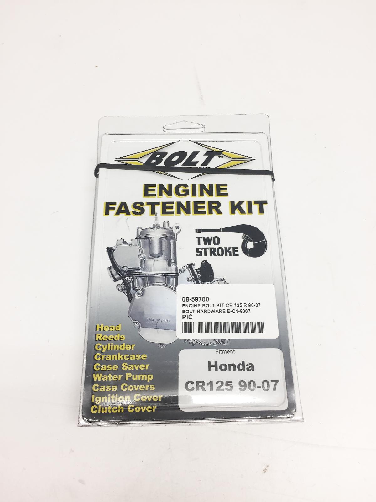 BOLT ENGINE BOLT KIT CR 125 R 90-07, BOLT HARDWARE E-C1-9007