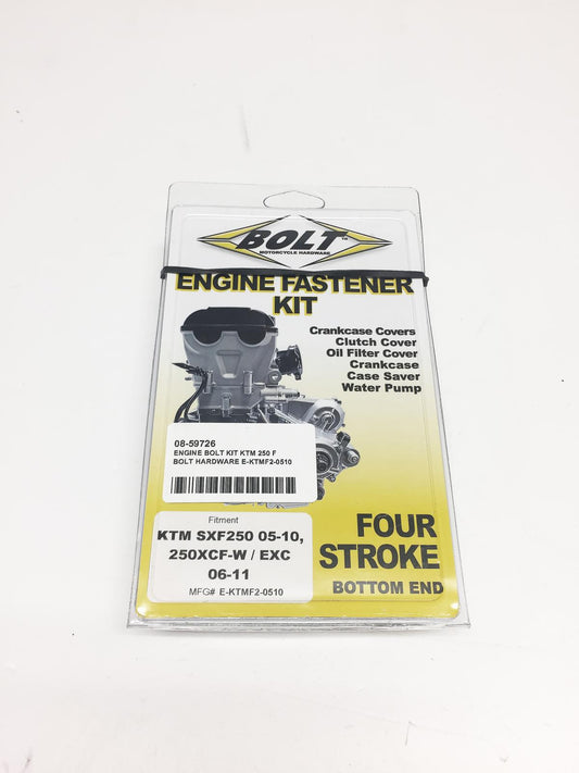 BOLT ENGINE BOLT KIT KTM 250 F, BOLT HARDWARE E-KTMF2-0510