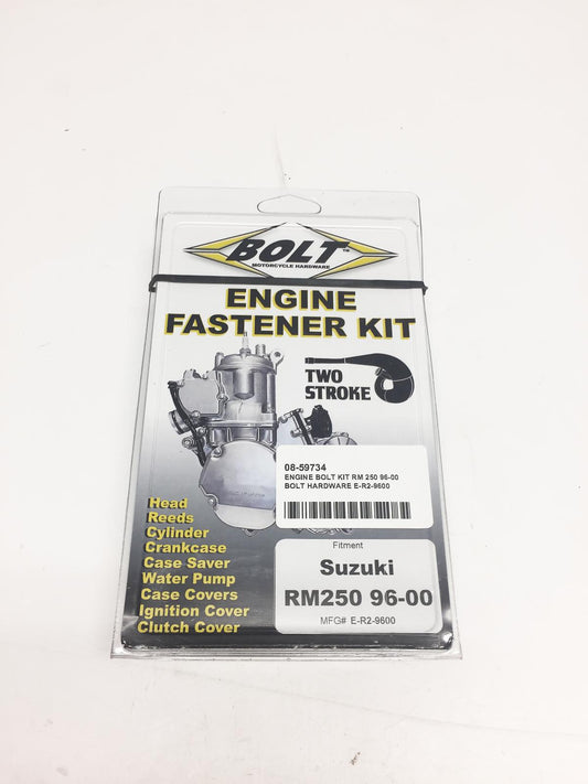 BOLT ENGINE BOLT KIT RM 250 96-00, BOLT HARDWARE E-R2-9600