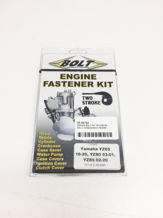 BOLT ENGINE BOLT KIT YZ 65/80/85, BOLT HARDWARE E-Y8-9320, BMEY89320