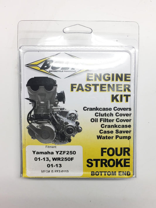 BOLT ENGINE BOLT KIT YZ/WR 250 F 01-13, BOLT HARDWARE E-YF2-0113