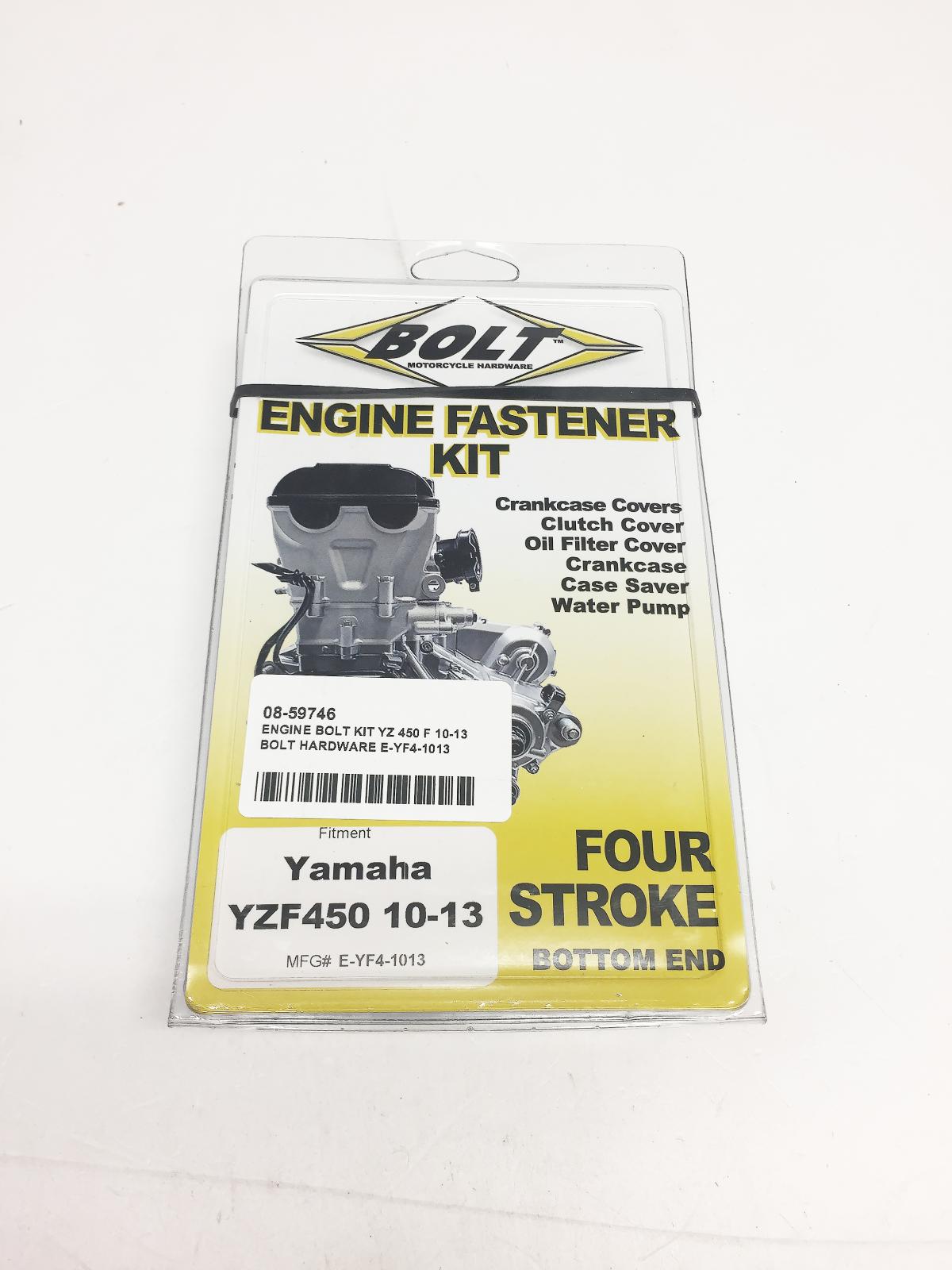 BOLT ENGINE BOLT KIT YZ 450 F 10-13, BOLT HARDWARE E-YF4-1013