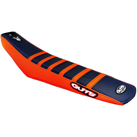 Guts racing Ribbed  Cover Orange with blue top KTM SX SXF 125-450 23-24 EXC 24