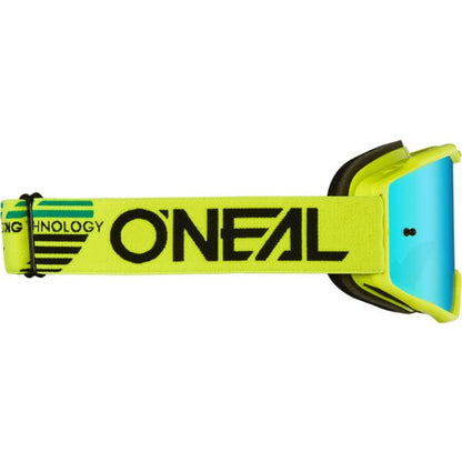 O'NEAL B-10 Goggle SOLID neon yellow - radium blue