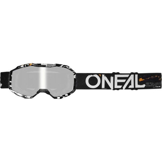 O'NEAL B-10 Goggle ATTACK black/white - clear