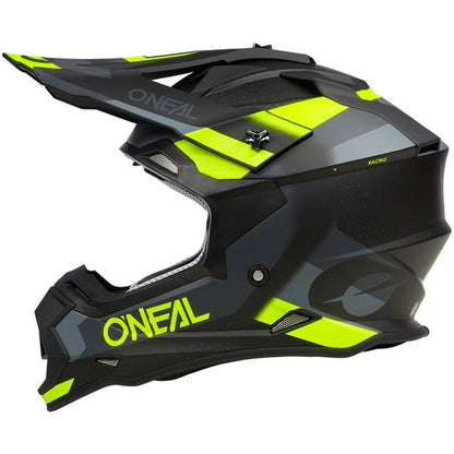 O'NEAL 2SRS Helmet SPYDE V.23 black/gray/neon yellow M (57/58 cm)