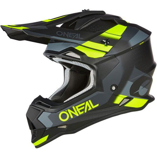 O'NEAL 2SRS Helmet SPYDE V.23 black/gray/neon yellow M (57/58 cm)