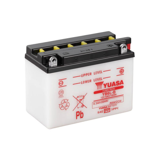 Yuasa YB6L-B (DC) 12V Dry Charged YuMicron Battery