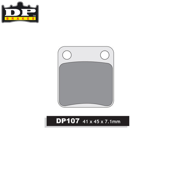 DP Brakes Off-Road/ATV (DP Compound) Brake Pads - Rear Kawasaki KX65 00-21