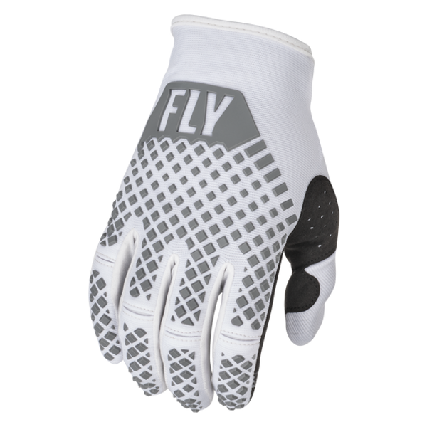 Fly Racing 2022 Kinetic Youth Glove (White)