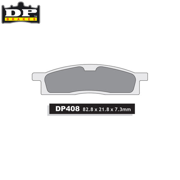 DP Brakes Off-Road/ATV (DP Compound) Brake Pads - Front Yamaha YZ80-85 93-21