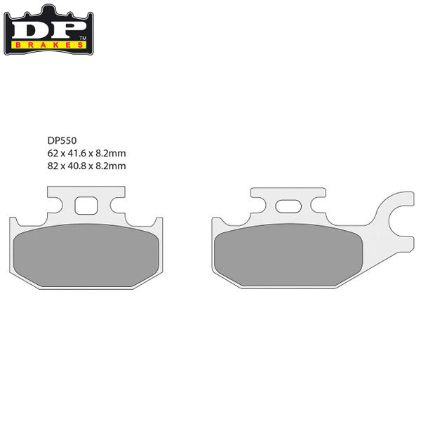 DP Brakes Off-Road/ATV (DP Compound) Brake Pads - DP550