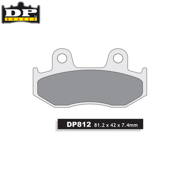 DP Brakes Off-Road/ATV (SDP Pro-MX Compound) Brake Pads - SDP812