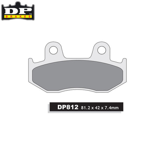 DP Brakes Off-Road/ATV (SDP Pro-MX Compound) Brake Pads - SDP812