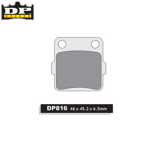 DP Brakes Off-Road/ATV (DP Compound) Brake Pads - Rear Yamaha YZ80-85 93-21