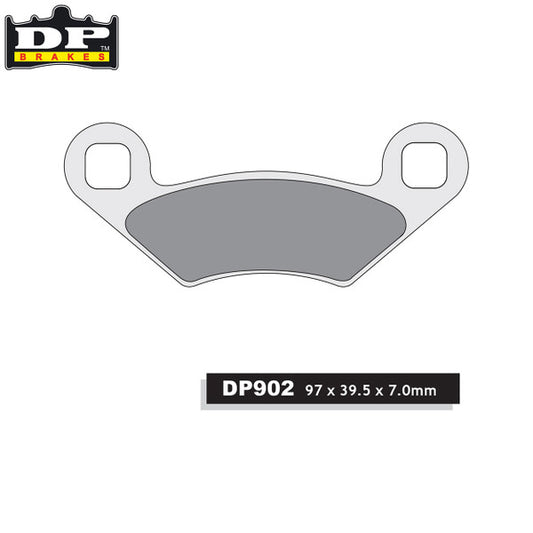 DP Brakes Off-Road/ATV (SDP Pro-MX Compound) Brake Pads - SDP902