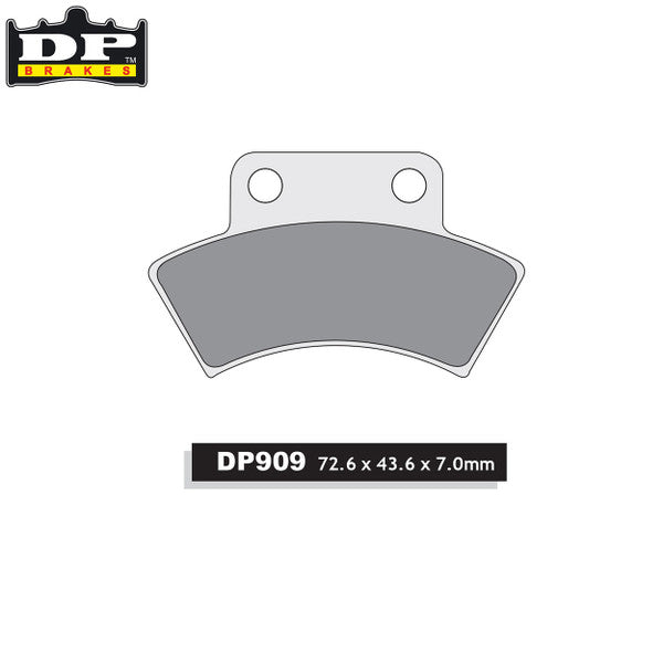 DP Brakes Off-Road/ATV (DP Compound) Brake Pads - DP909