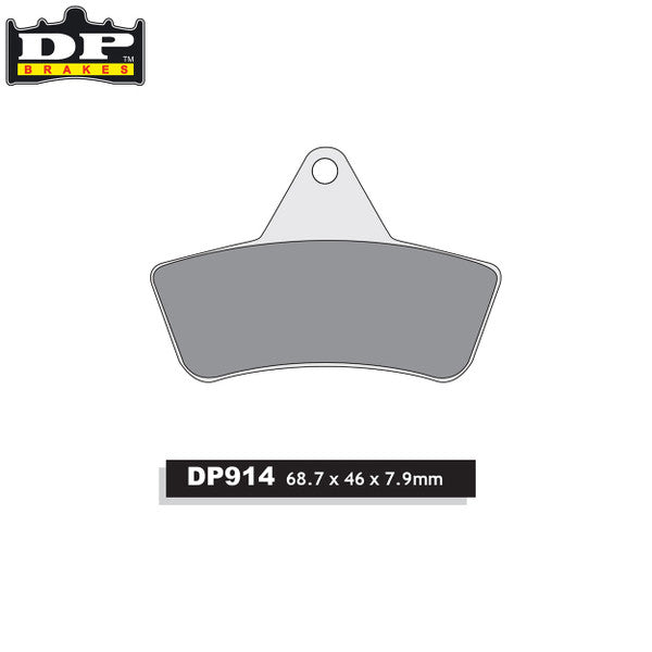 DP Brakes Off-Road/ATV (DP Compound) Brake Pads - DP914