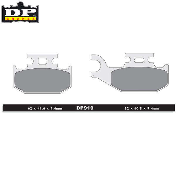 DP Brakes Off-Road/ATV (DP Compound) Brake Pads - DP919