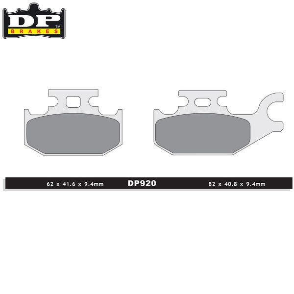 DP Brakes Off-Road/ATV (DP Compound) Brake Pads - DP920