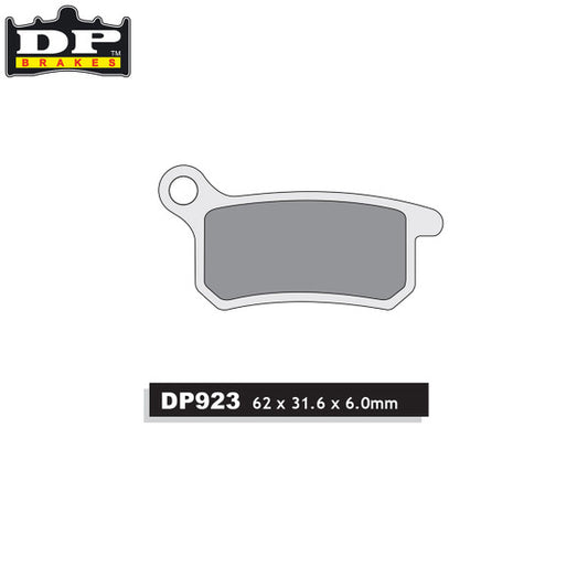 DP Brakes Off-Road/ATV (DP Compound) Brake Pads - Rear KTM SX65 09-21 SX85 03-11