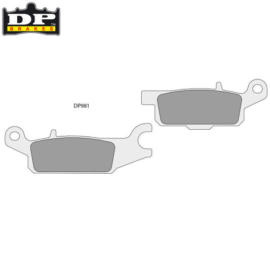 DP Brakes Off-Road/ATV (DP Compound) Brake Pads - DP981