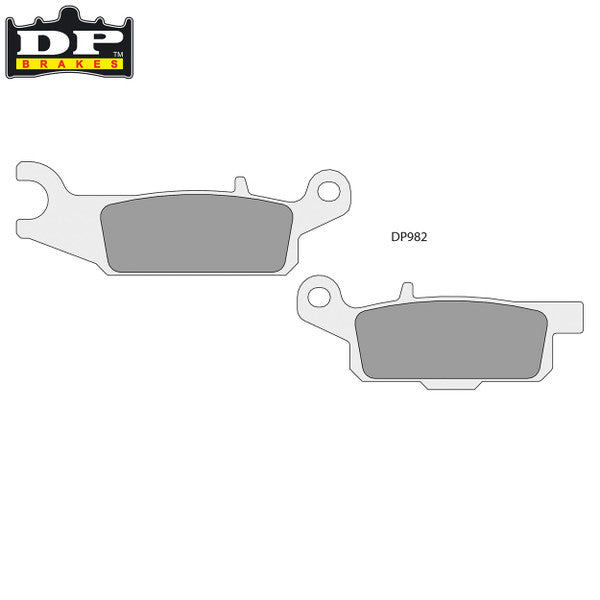 DP Brakes Off-Road/ATV (DP Compound) Brake Pads - DP982