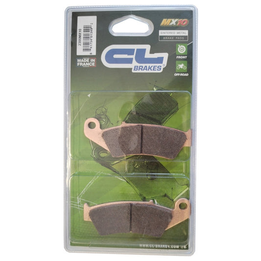 CL Brakes Front MX Pad Honda CR/CRF 125-500 95-22 Kawasaki KX/KXF125-500 94-22 Suzuki RM/RMZ