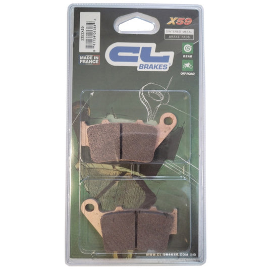 CL Brakes Rear MX Pad KTM All 125-530 94-03 Husaberg All 00-08