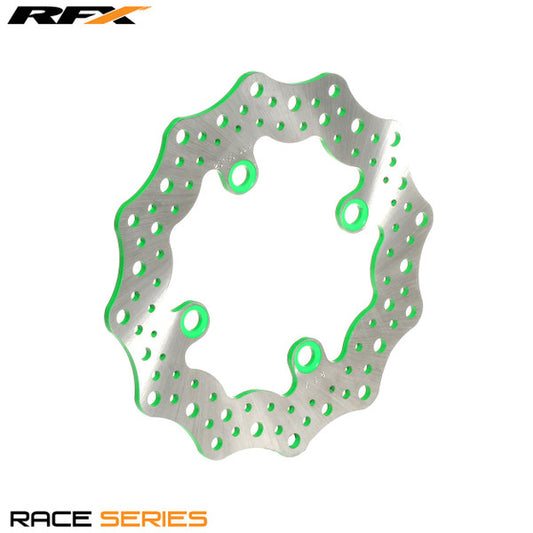 RFX Race Front or Rear Disc (Green) Kawasaki KX65 00-21 RM65 03-05