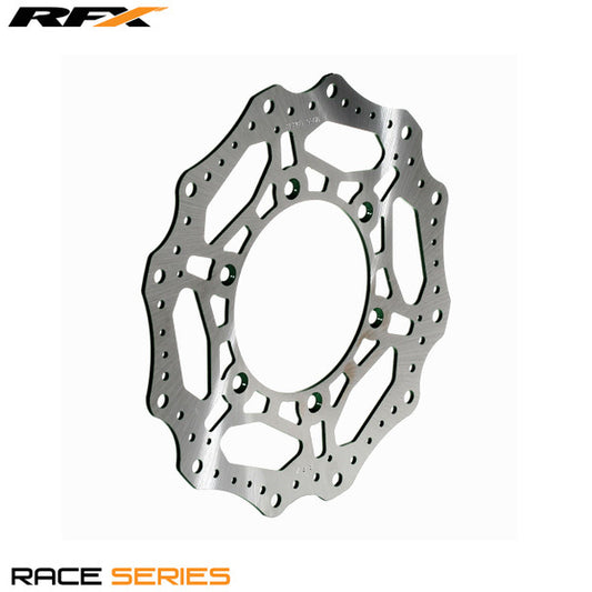 RFX Race Front Disc (Black) Kawasaki KX85 00-23 KX80 93-99 Yamaha YZ80 86-92