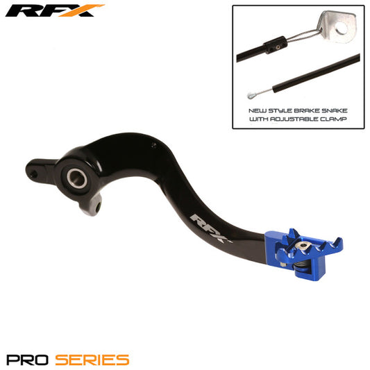 RFX Pro FT Rear Brake Lever (Black/Blue) Husqvarna TC65 17-22