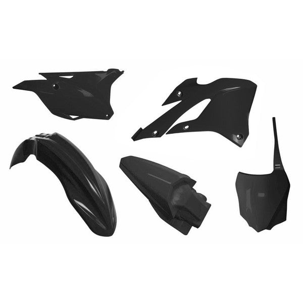 Rtech Plastic Kit (7pc) (Black) Kawasaki KX 85 22-24